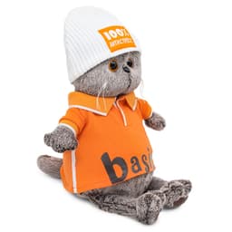 Басик в поло и шапке "100% антистресс" — фото 3