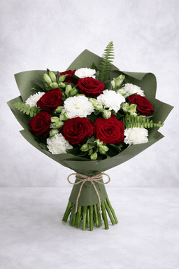 Авторский букет "Алая гармония" — фото 1