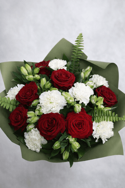 Авторский букет "Алая гармония" — фото 2